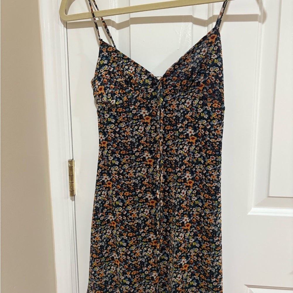 Altar’d State Floral Spaghetti Strap Dress